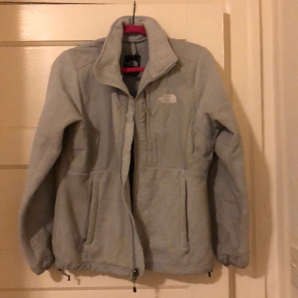 North face gray jacket